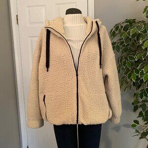 OFFLINE By Aerie Sherpa Zip-Up, Size L